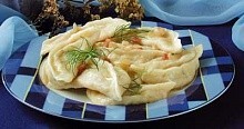 Рецепт - Вареники с квашеной капустой