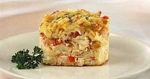 Рецепт - Макаронная запеканка с курицей