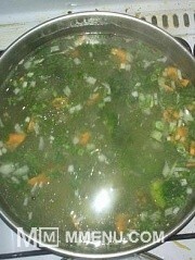 Приготовление блюда по рецепту - Овощной суп на бульоне из индейки.. Шаг 5