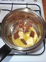 Приготовление блюда по рецепту - Шоколадно - ореховые кексы. Шаг 5