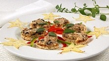 Рецепт - Тосты с грибами (2)