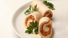 Рецепт - Рулетики куриные паровые