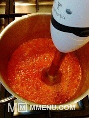 Приготовление блюда по рецепту - Томатный суп с фрикадельками. Шаг 8