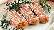 Рецепт - Ветчина с орехами