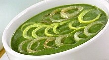 Рецепт - Суп-пюре со шпинатом (2)