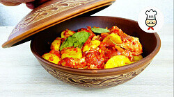 Рецепт: Картофель с мясом как из печки Рецепт: Картофель с мясом как из печки