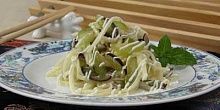 Рецепт - Фруктовый салат со сметаной