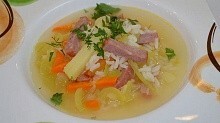 Рецепт - Рисовый суп с помидорами