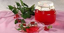 Рецепт - Желе из красной смородины