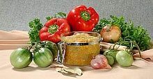Рецепт - Икра из зеленых помидоров