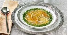 Рецепт - Суп-лапша с курицей и грибами