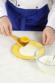 Приготовление блюда по рецепту - Фаршированные нектарины с винным соусом. Шаг 4