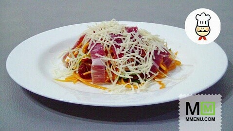 Полезный и вкусный салат из тыквы 