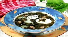 Рецепт - Щи зеленые с морской капустой