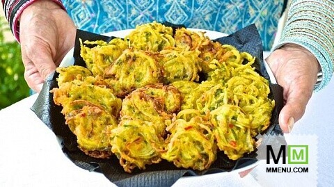 Луковые оладьи (Bhaji)