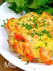 Приготовление блюда по рецепту - Под такой шубкой любое мясо будет сочным! Рецепт мяса в духовке на обед или на праздничный стол. Шаг 1