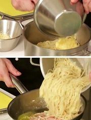 Приготовление блюда по рецепту - Спагетти а-ла карбонара. Шаг 3