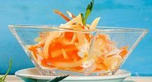Рецепт - Салат из моркови с кольраби