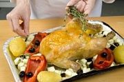 Приготовление блюда по рецепту - Жареная курица по-средиземноморски. Шаг 15