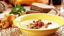 Рецепт - Крем-суп из лисичек