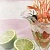 Салат-коктейль с креветками и авокадо