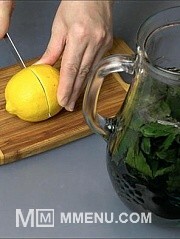 Приготовление блюда по рецепту - Напиток из базилика с лимоном. Шаг 1