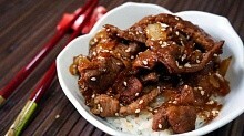 Рецепт - Мясо по-японски - Говядина тушёная с овощами