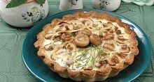 Рецепт - Квише из грибов