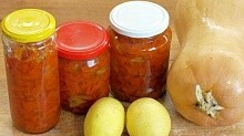Рецепт - Варенье из тыквы с лимоном - видео рецепт 