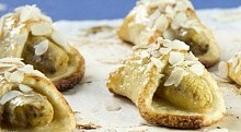 Рецепт - Рогалики с бананами