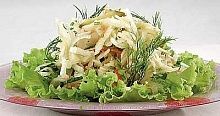 Рецепт - Маринованная капуста с яблоками