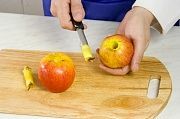 Приготовление блюда по рецепту - Яблоки с лимонным муссом. Шаг 6