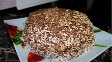 Рецепт - Самый быстрый бисквитный торт
