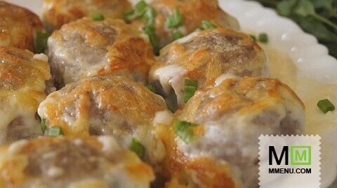 Очень Вкусные Фрикадельки запеченные в сливочном соус Очень Вкусные Фрикадельки запеченные в сливочном соус