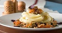 Рецепт - Фетуччини с соусом из тунца