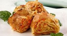 Рецепт - Рулет с квашеной капустой