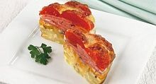 Рецепт - Запеканка с колбасой
