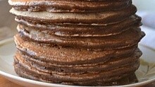 Рецепт - Шоколадные оладьи