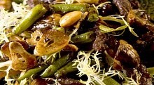 Рецепт - Салат из баранины с грибами