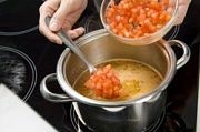 Приготовление блюда по рецепту - Куриный суп по-мароккански. Шаг 11