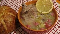 Мясная солянка с перловкой