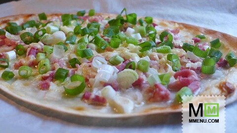 Пылающий пирог. Знаменитый Flammkuchen 