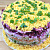 Слоеный салат Овощной торт