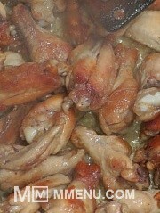 Приготовление блюда по рецепту - Куриные крылышки «Эль Негро» с мёдом.. Шаг 3