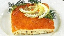 Рецепт - Воздушный рыбный пирог
