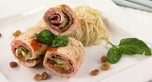 Рецепт - Рулетики из индейки с сыром (2)