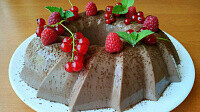 Шоколадный десерт из банальной ряженки