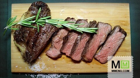 Стейк стриплойн обратной обжарки (revers sear steak)