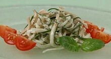 Рецепт - Кальмары с базиликом