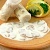 Рыбные рулетики с грибным соусом